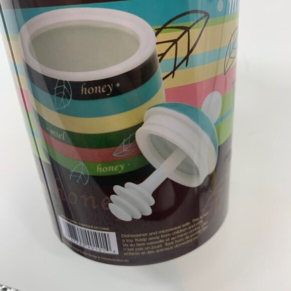 Joie Honey Jar & Dipper Stripped - Picture 5 of 12